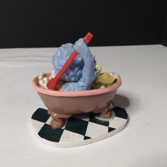 Vintage Sonshine Promises Wash Away The Blues Figurine By Gretchen Clasby - Picture 5 of 7